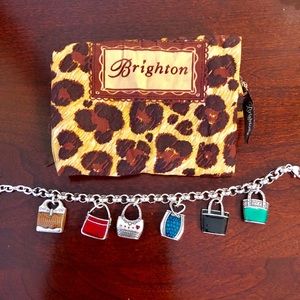 BRIGHTON PURSE CHARM BRACELET